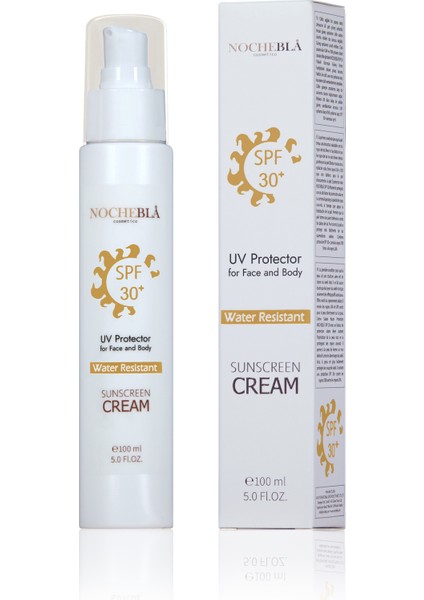 Vegan Sunscreen SPF 30+ Yüksek Koruma Güneş Kremi (100 ml)