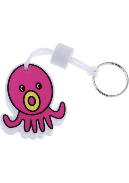 5xyacht Yelken Tekne Yüzen Anahtar Halka Anahtarlama Anahtar Zinciri Ahtapot Sıcak Pink 5 Pcs fırsatları