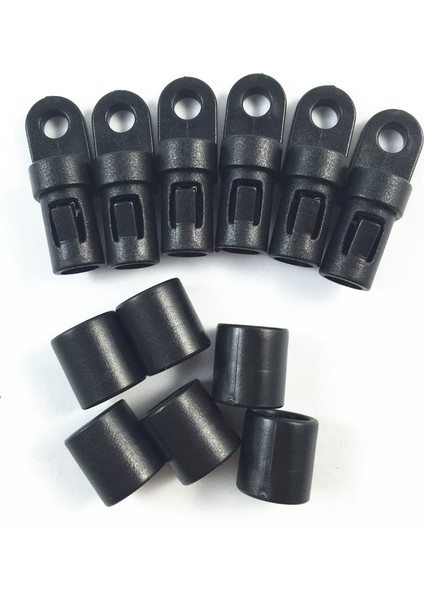 6x Plastik B Şekar Bungee Kancalar Kablo Sapır Çekerler Tekne Kayık Kano Için Aksesuarlar(Yurt Dışından)