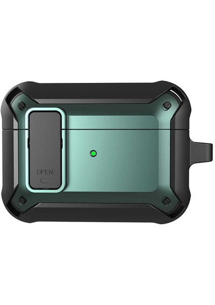 Apple Airpods Pro Uyumlu Shockproof Buton Kapak Protective Anti-Knock Cover