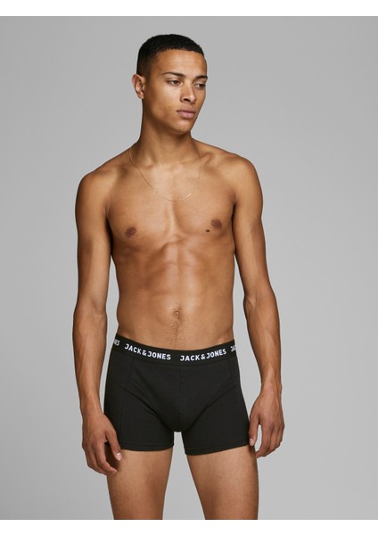 Erkek Siyah Renk 3 Lü Boxer 12214348