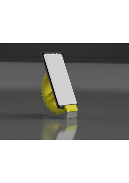 Dişli Çark Şeklinde Telefon Standı