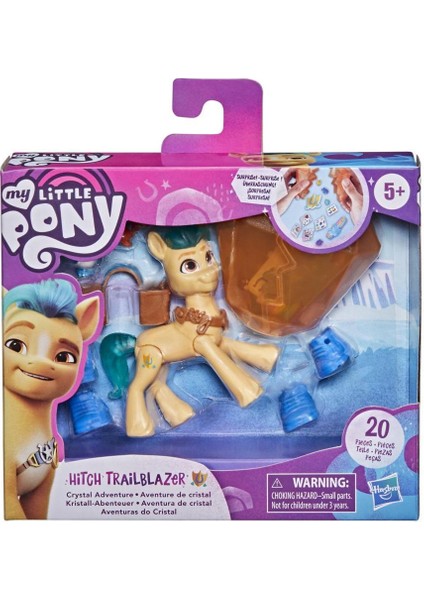 My Little Pony: Yeni Bir Nesil Kristal Macera Hitch Trailblazer Pony Figür - F3606