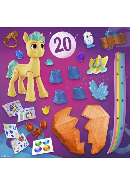 My Little Pony: Yeni Bir Nesil Kristal Macera Hitch Trailblazer Pony Figür - F3606