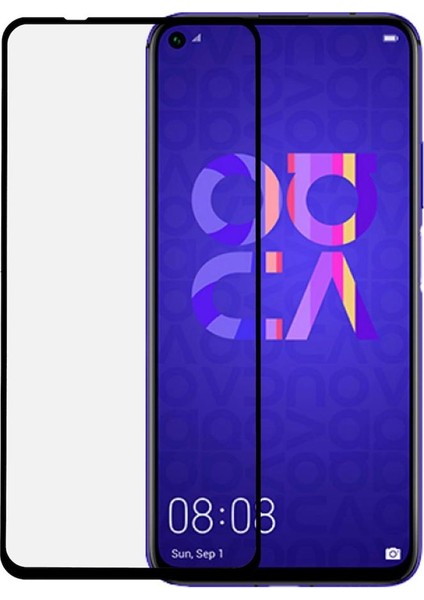 Huawei Nova 5t Ekran Koruyucu 9d Tam Kaplayan Kavisli