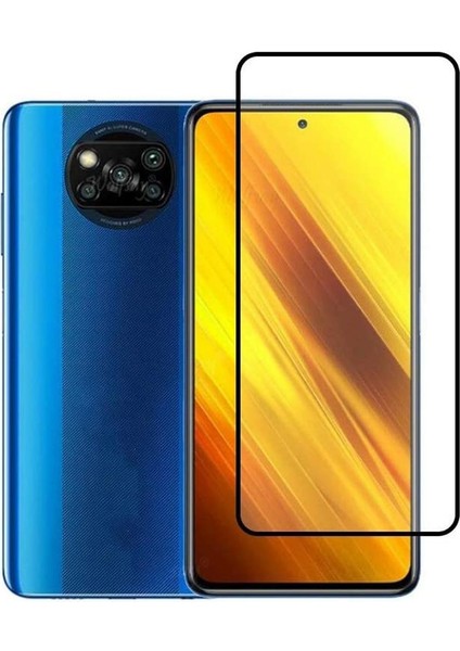 Xiaomi Poco X3 Ekran Koruyucu 9d Tam Kaplayan Kavisli