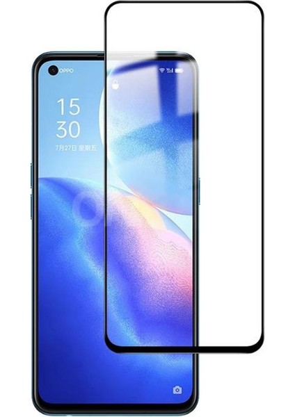Oppo Reno 5 Ekran Koruyucu 9d Tam Kaplayan Kavisli