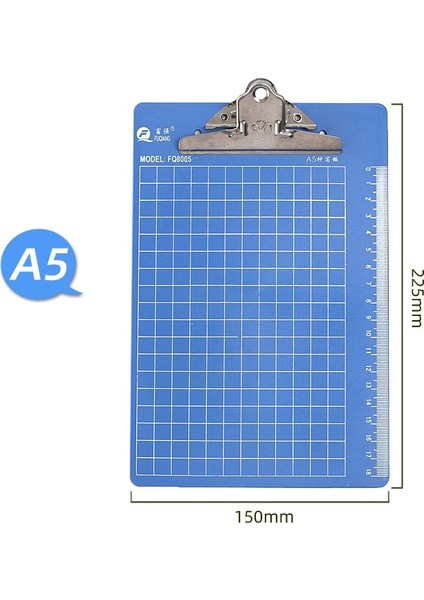 10 Pcs Klasör Kartı, Özellikler: A5 Kelebek Klipsi (Yurt Dışından)