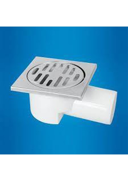 Gama Melez Yer Süzgeci 50 mm Yandan Çıkışlı 10X10 cm