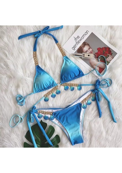 Mermaid Fanstasia Bikini - Mavi