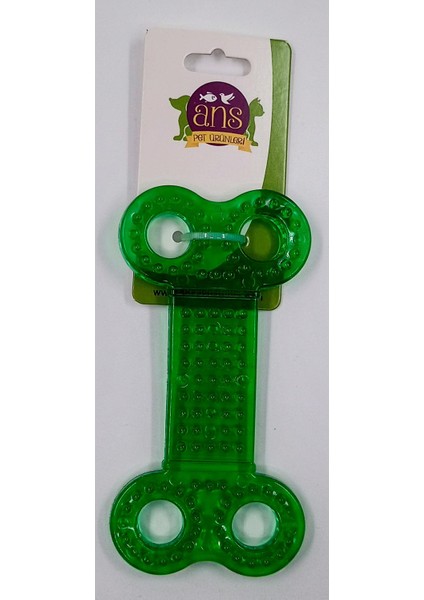 Köpekler Için Delikli Jel Kemik Diş Kaşıma Isırma Oyuncak 14 cm