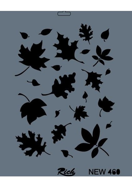 Rich New Seri N-460 Stencil 35X25 cm