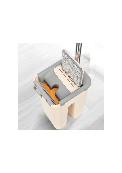 Paspas Kova ile Sıkma Zemin Temizleme Mop Mikrofiber Paspas Pedleri (Yurt Dışından) fırsatları