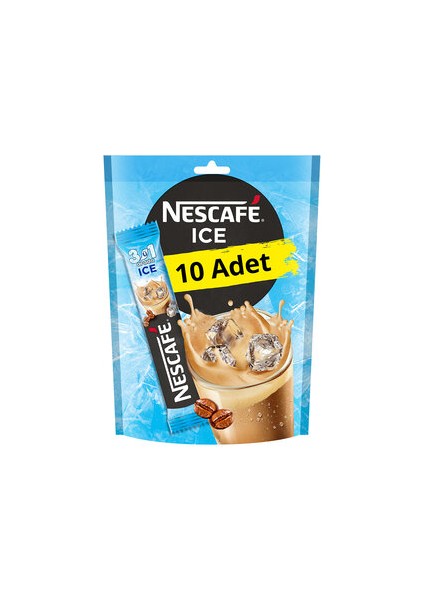 3'ü1 Arada Ice 13.8 G x 10'lu Paket * 5 Adet