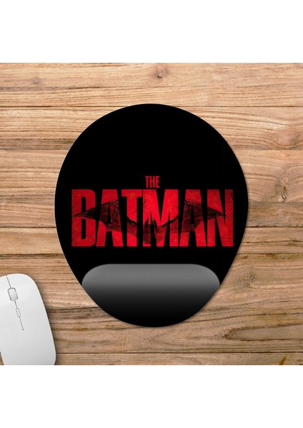 The Batman 2022 Bilek Destekli Mousepad Model - 1 Oval