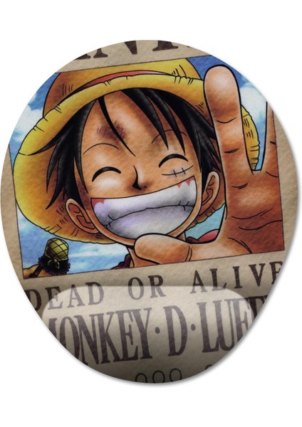 One Piece Bilek Destekli Mousepad Model - 3 Oval