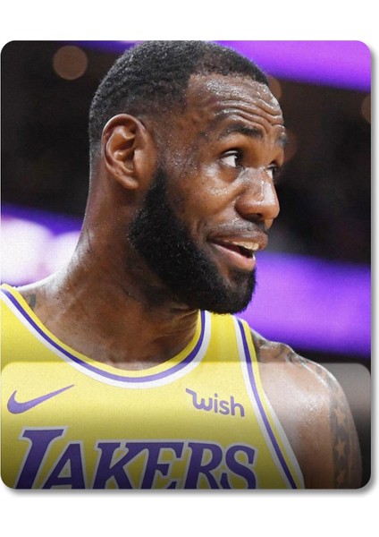 Lebron James - La Lakers Bilek Destekli Mousepad Model - 2