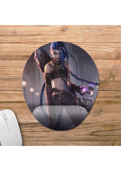 Arcane Bilek Destekli Mousepad Model - 2 Oval