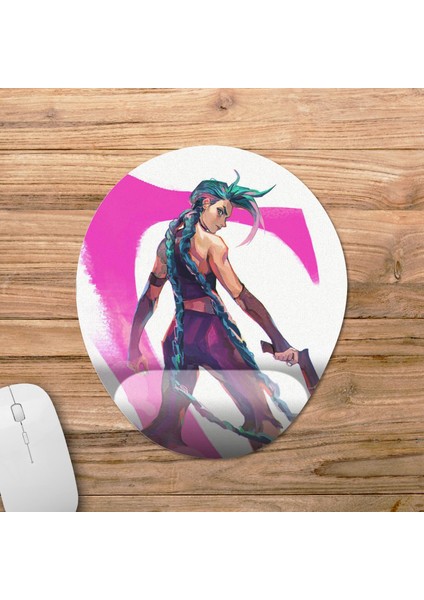 Arcane Bilek Destekli Mousepad Model - 3 Oval