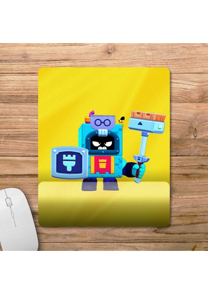Ash - Braw Stars Bilek Destekli Mousepad Model - 1