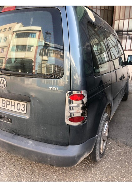 Vw Caddy Krom Stop Çerçeve 2 Prç.  2004-2015 Arası P.çelik