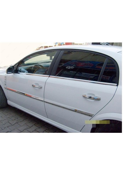 Opel Vectra C Krom Cam Çıtası 4 Prç. 2002 Üzeri P. Çelik