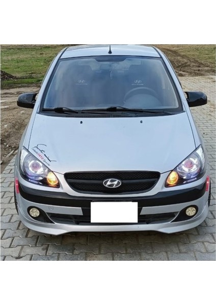 Hyundai Getz 2002-2011 Batman Yarasa Ayna Kapağı Piano Black Abs Plastik modelleri