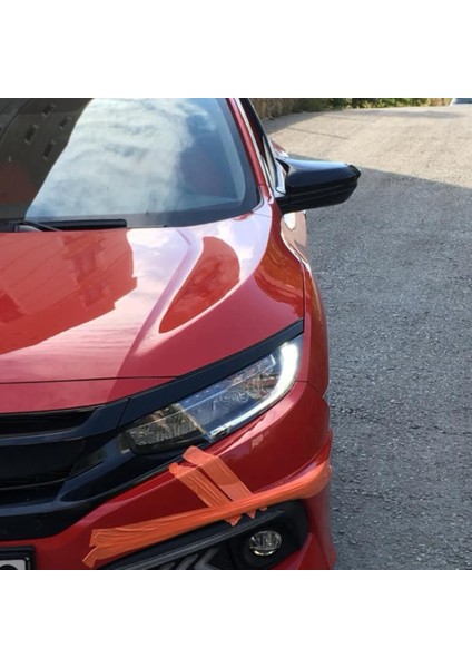 Honda Civic Fc5 Fk7 Batman Yarasa Ayna Kapağı Piano Black Abs Plastik indirimleri