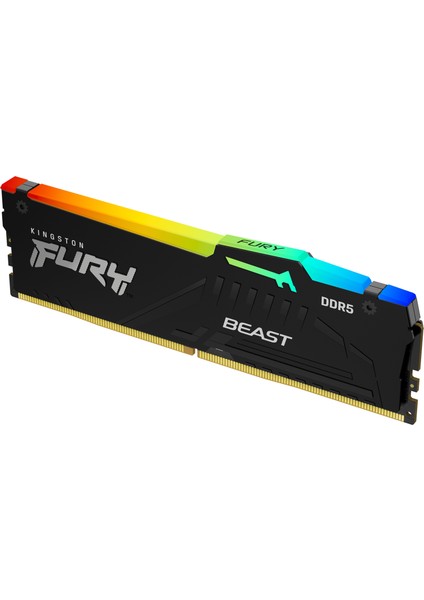 FURY Beast RGB 16GB DDR5 6000MHz CL40 Performans Rami
