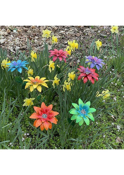 Metal Daylily Flower Bahçe Ev Dekorasyonu (Yurt Dışından) fiyatları