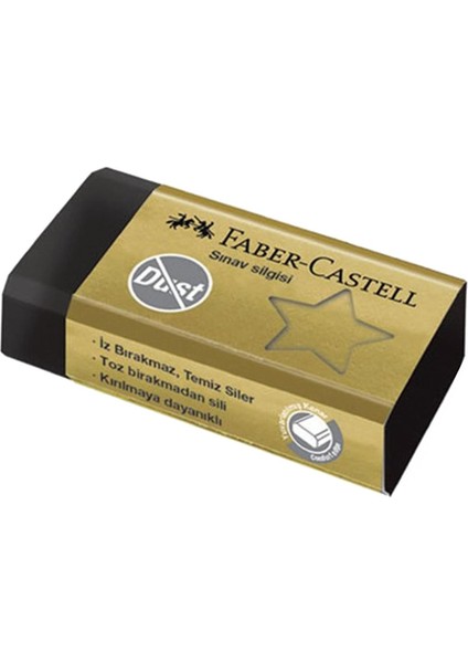 Faber Castell Gold Serisi Özel Sınav Seti(2 Adet Kalem+1 Adet Silgi)