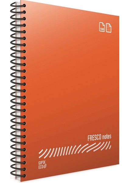 Fresco A4 80 Yaprak Plastik Kapak Spiralli Defter Çizgili- 12 Adet modelleri