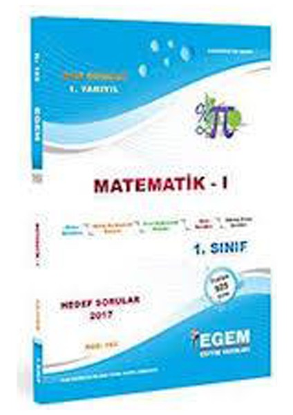 1. Sınıf 1.yarıyıl Matematik 1 K.a Güz Dönemi -