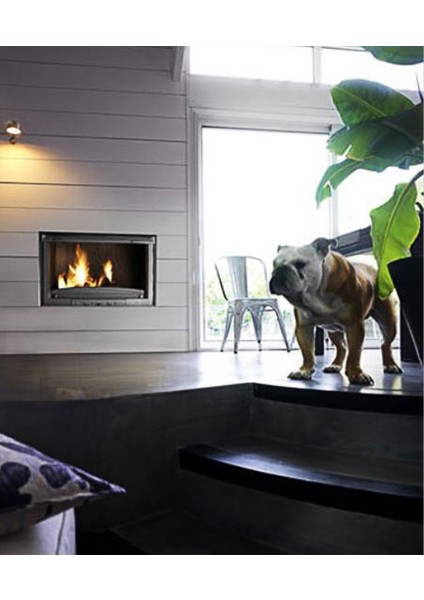 1100 Grande Vision 18 Kw Asansörlü Şömine Haznesi , Döküm Hazne , Ithal Fransız 6811-44 fiyatları