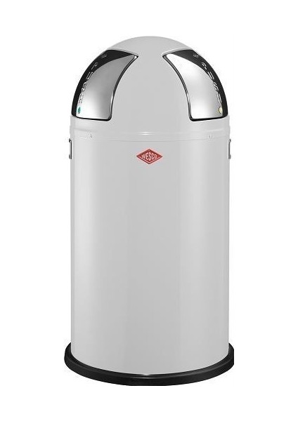 Push Two Beyaz Çöp Kovası - 50 L