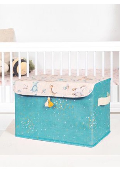 Baby Bebek Kapaklı Kutu Maxi 35*23*23 Mavi