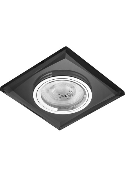Sıva Altı Cam Spot Siyah ND501-1