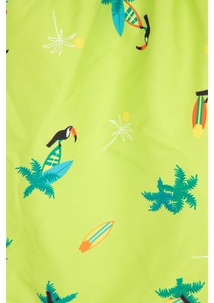 Erkek Çocuk Toucan Şort Mayo