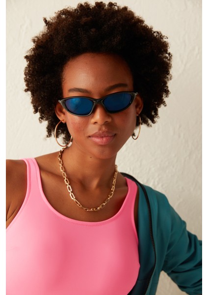Neon Pembe Basic Sport Mayo