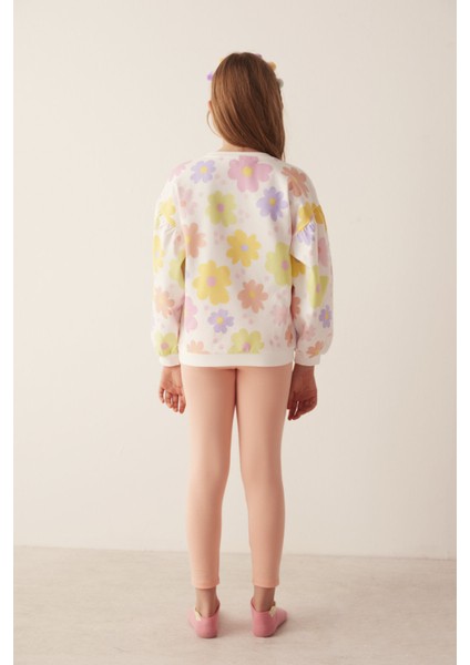 Kız Çocuk Big Daisy 2li Pijama Takımı