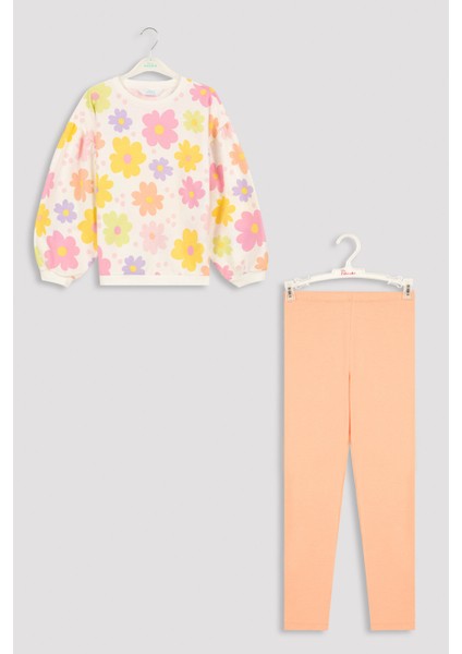 Kız Çocuk Big Daisy 2li Pijama Takımı