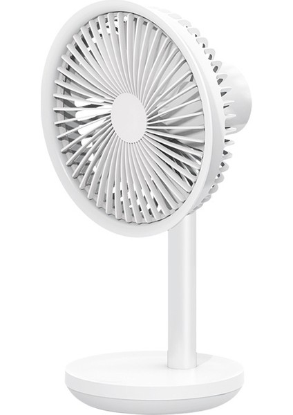 Mijia Masaüstü Fan 60 Derece Kafa Sallamak Yükseklik Rüzgar Hızı Ayarlanabilir 4000MAH Type-C Şarj Işığı Taşınabilir Fan Solo(Yurt Dışından)