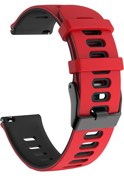 Amazfit Gtr 3-Gtr 3 Pro Uyumlu Kordon (22MM) Sportive Delikli Spor Silikon Kordon