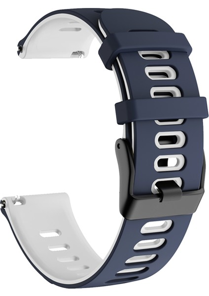 Haylou Rs3 LS04 Uyumlu Kordon Kayış (22MM) Sportive Delikli Spor Silikon Kordon