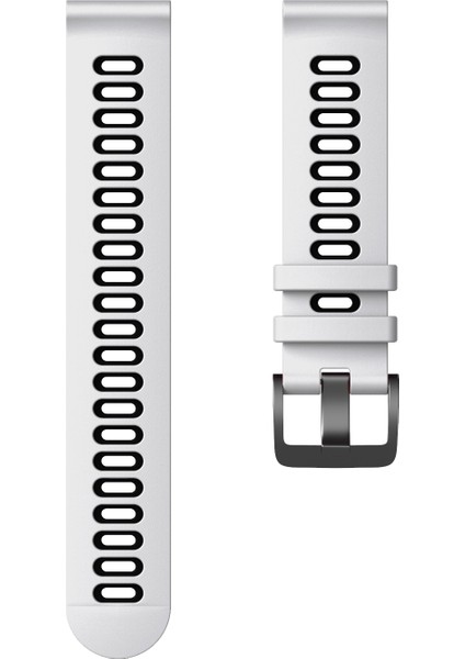 Haylou Solar LS05 Uyumlu Kordon Kayış (22MM) Sportive Delikli Spor Silikon Kordon modelleri