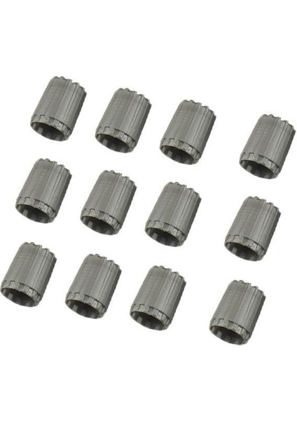 7X12 Parçalar Tpms Standart Valf Gri 7 Pc Için Tekerlek Lastik Valf Gövdesi Kapaklar
