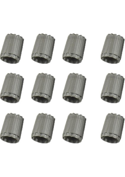 7X12 Parçalar Tpms Standart Valf Gri 7 Pc Için Tekerlek Lastik Valf Gövdesi Kapaklar