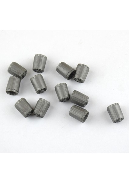 7X12 Parçalar Tpms Standart Valf Gri 7 Pc Için Tekerlek Lastik Valf Gövdesi Kapaklar