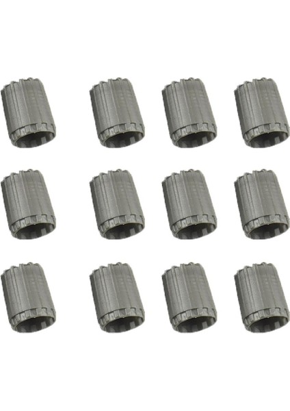 7X12 Parçalar Tpms Standart Valf Gri 7 Pc Için Tekerlek Lastik Valf Gövdesi Kapaklar
