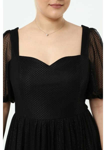 Kalp Yaka Tül Abiye Elbise fiyatları